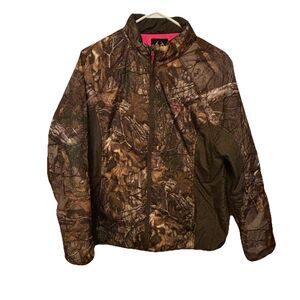Realtree Women’s Camo Jacket XL (16-18) Pockets Thinsulate